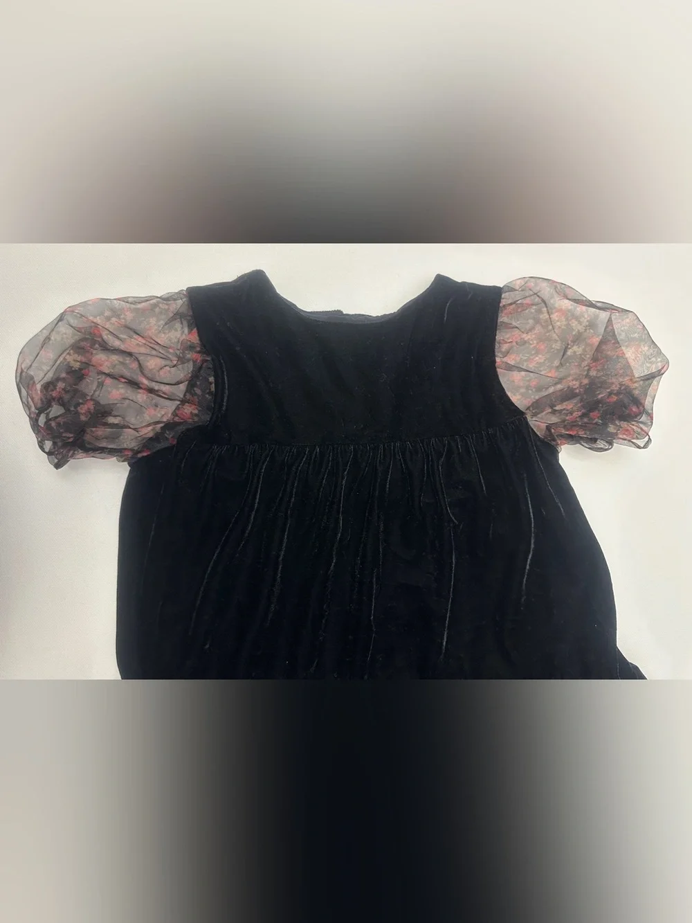 Zara girl’s velvet